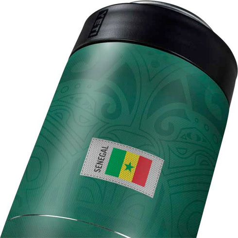 Senegal Soccer Flag Yeti Colster Can Insulator  Skin